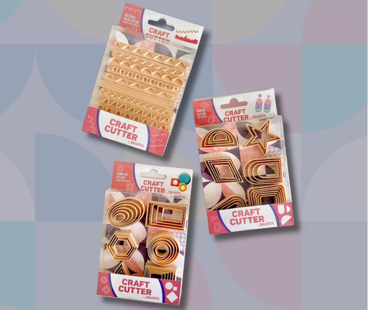 Aletler & Aksesuarlar 2 Smarta Modelleme Hamuru | clay craft clay cutters set shapes smarta.jpg