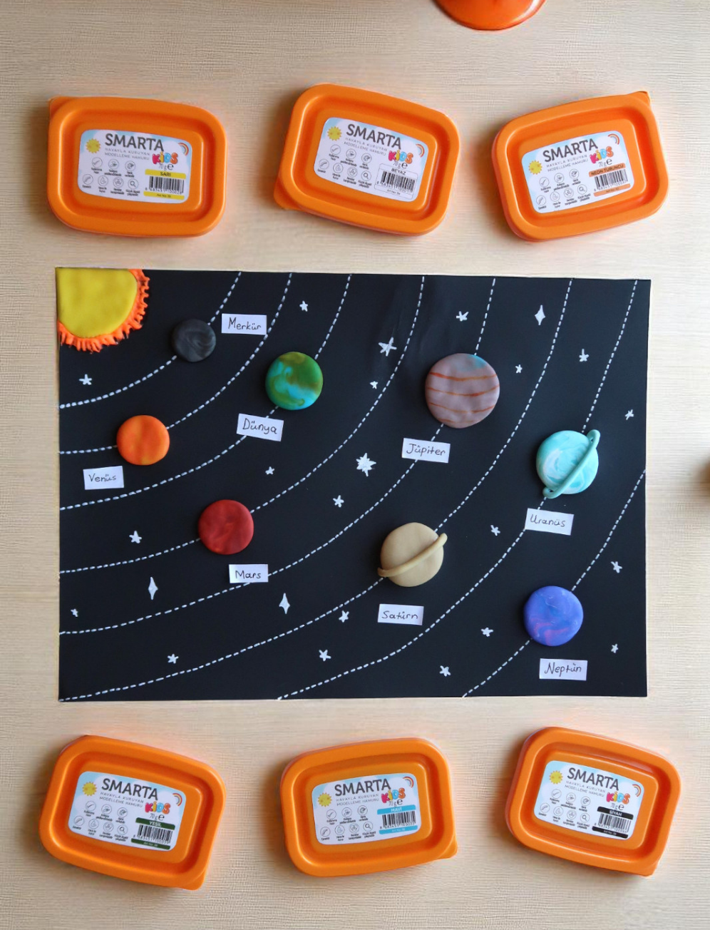 Smarta Kids Modelleme Hamuru 9 Smarta Modelleme Hamuru | marta kids air dry clay school projects.jpg