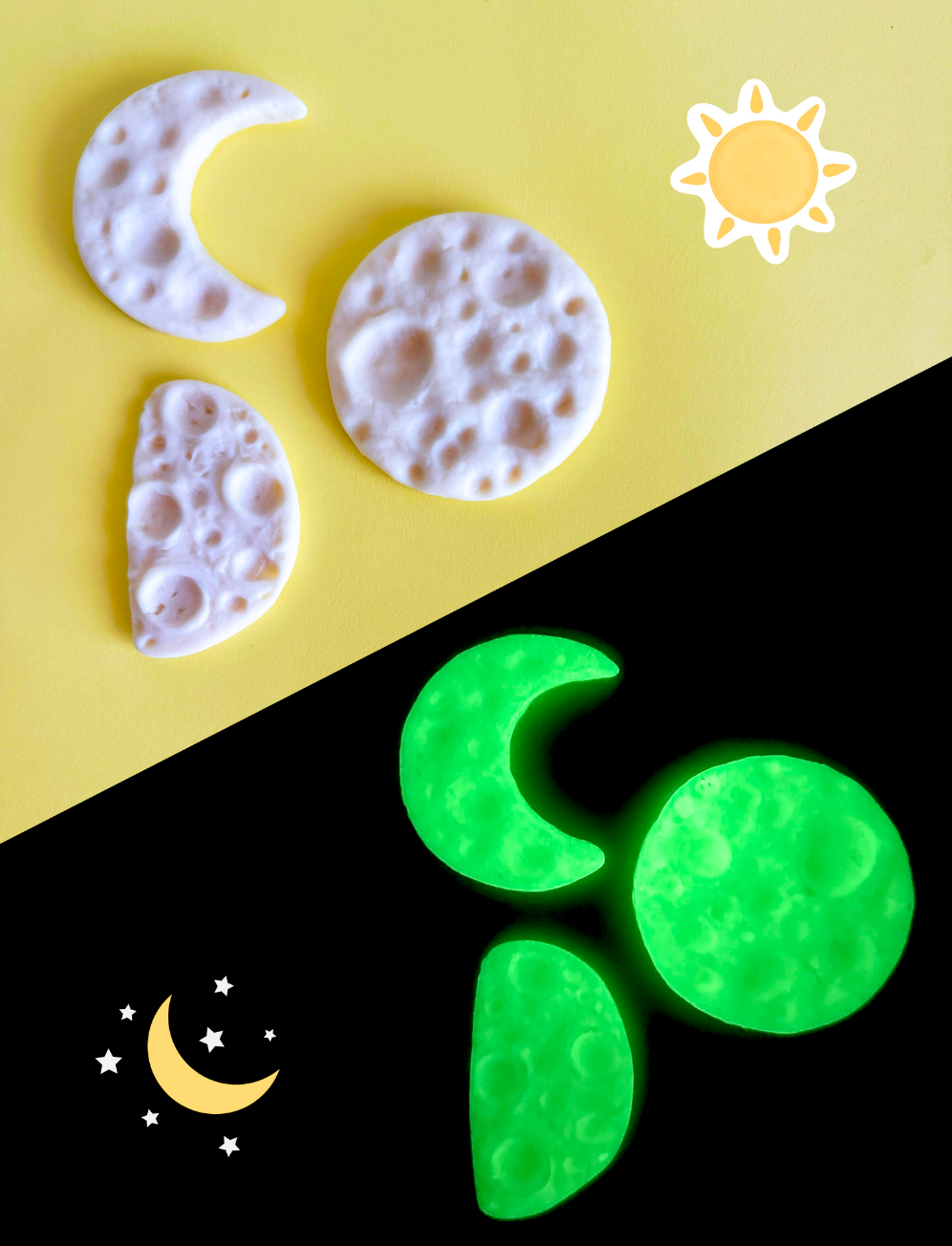Smarta Kids Modelleme Hamuru 6 Smarta Modelleme Hamuru | soft glow in dark clay for creative kids.jpg
