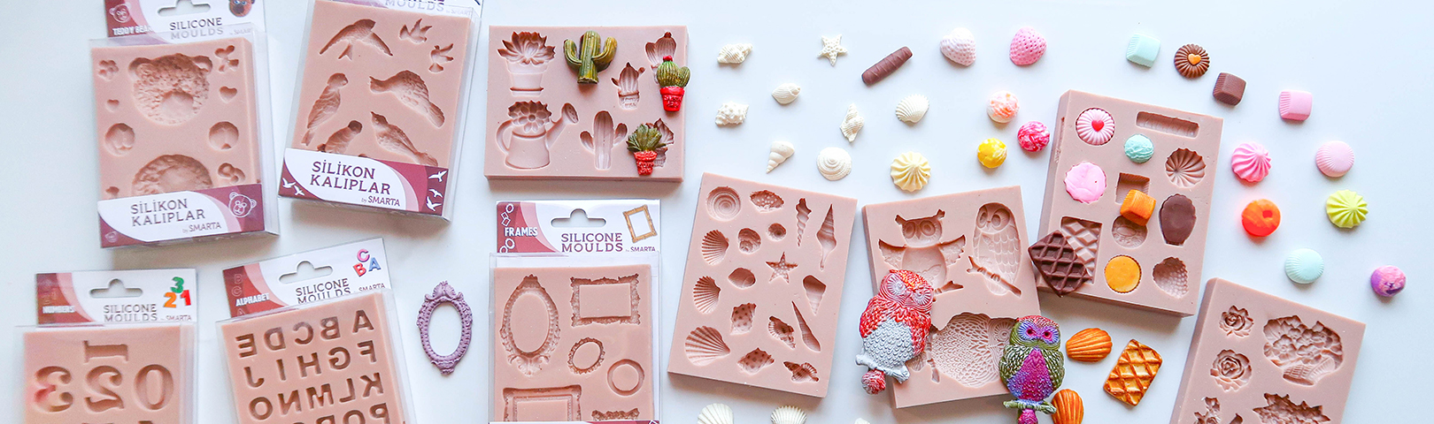 Smarta Modelleme Hamuru | flexible silicone mold for modeling clay.jpg