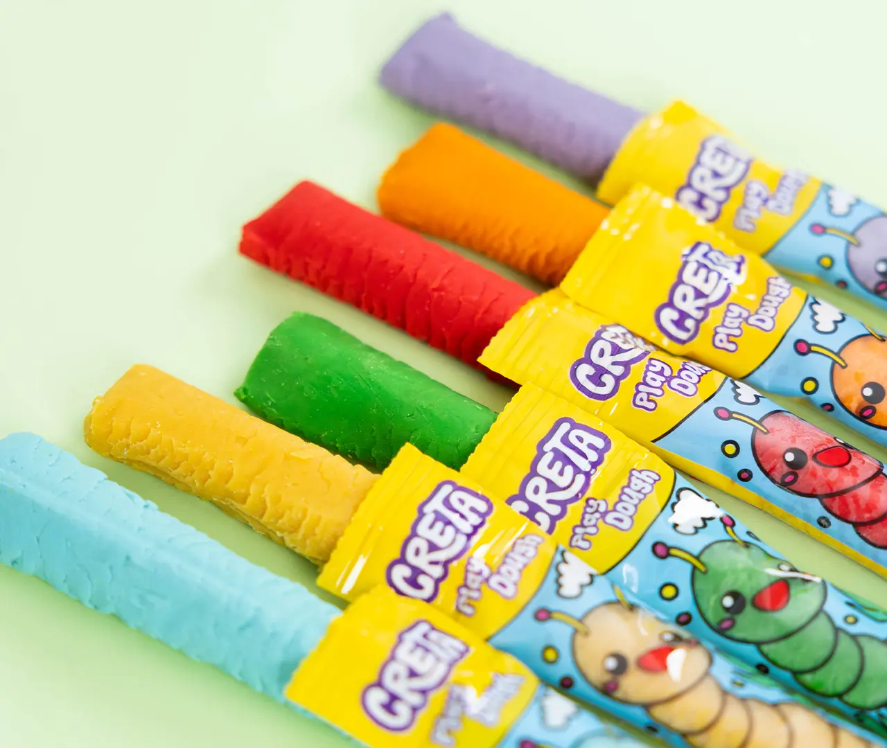 Smarta Modelleme Hamuru | fun smarta non toxic colorful clay caterpillar pack.jpg