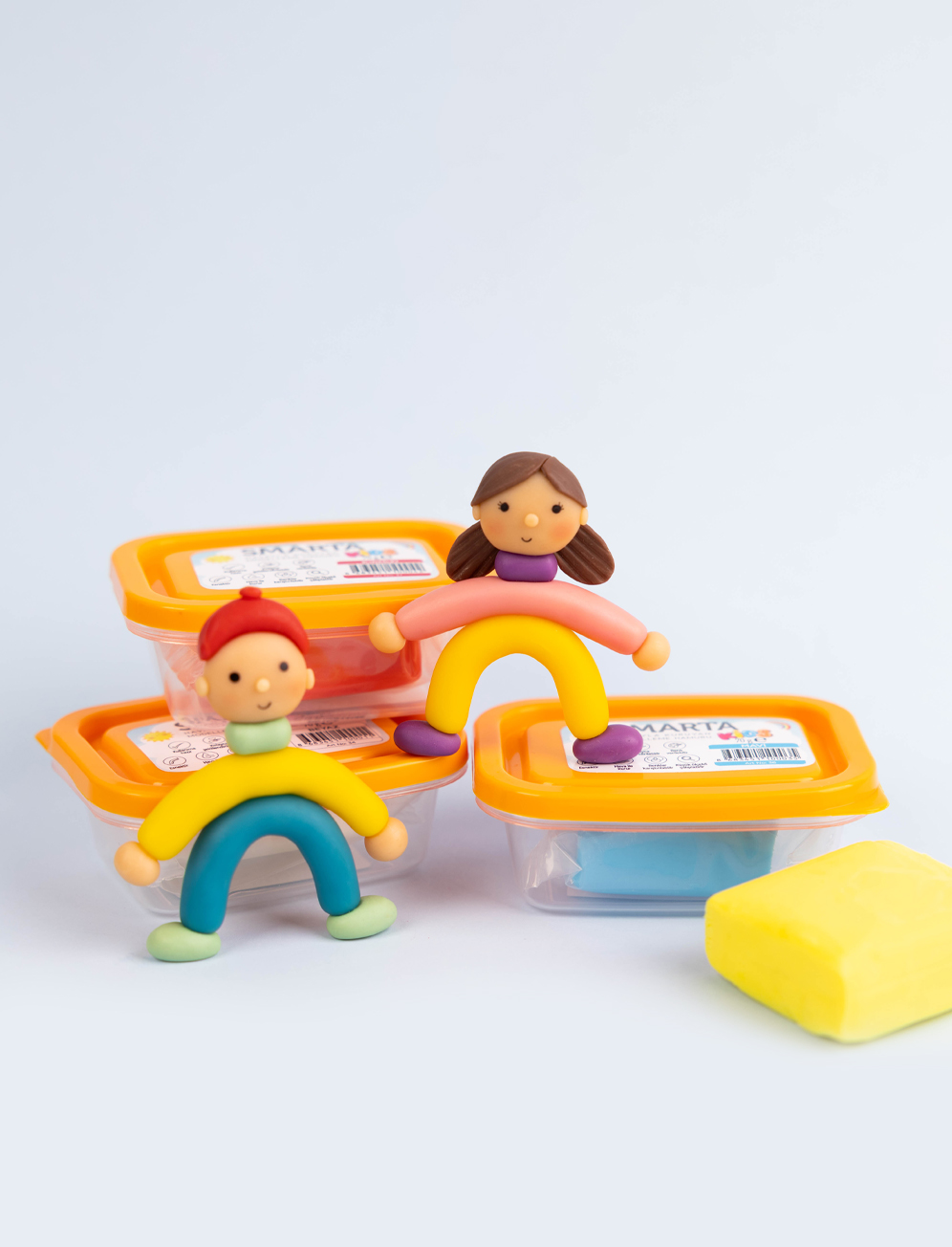 Smarta Kids Modelleme Hamuru 8 Smarta Modelleme Hamuru | soft air dry clay for creative figures kids.jpg