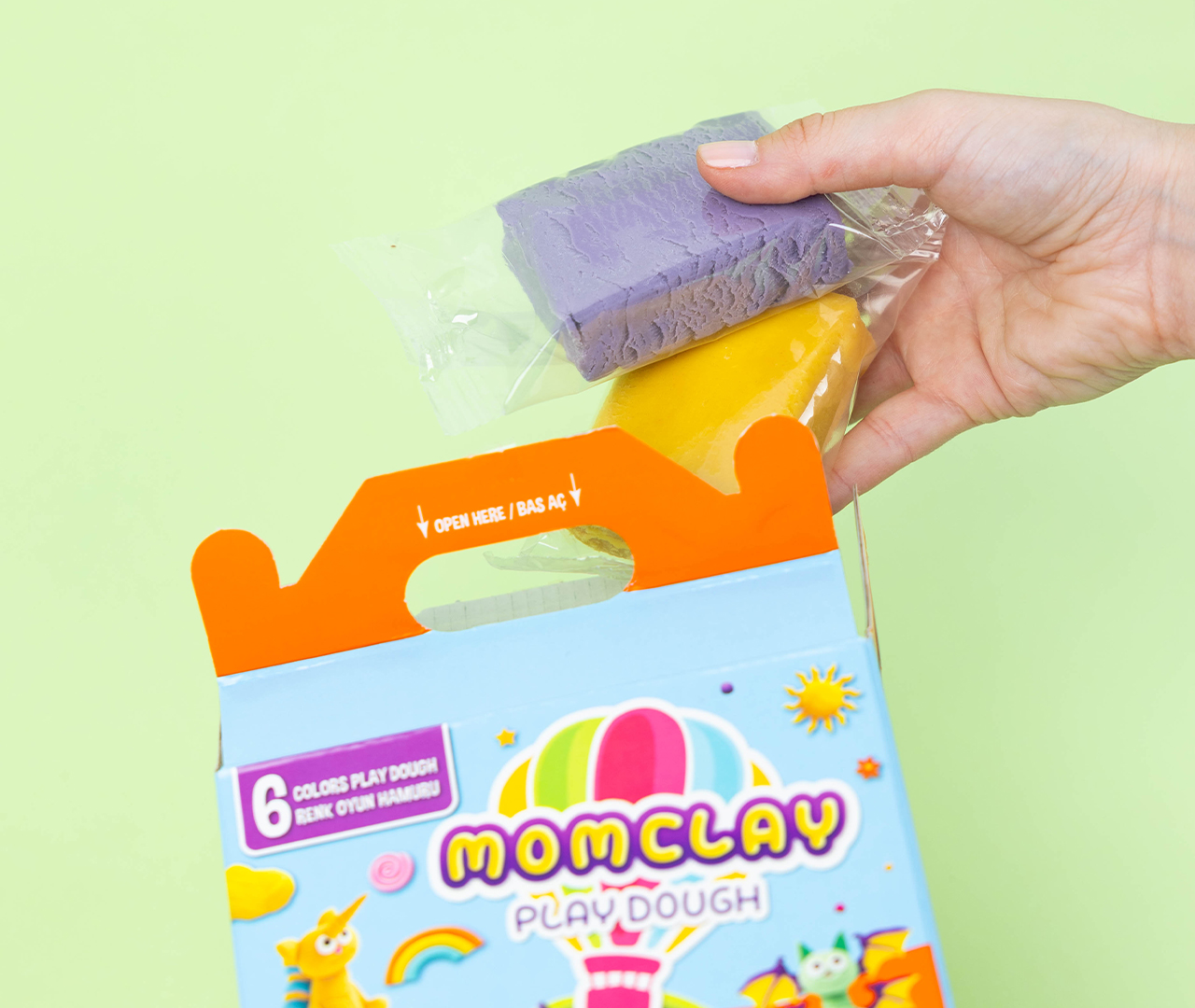 Oyun Hamuru 2 Smarta Modelleme Hamuru | toddler safe soft play dough kit en71 ce.jpg