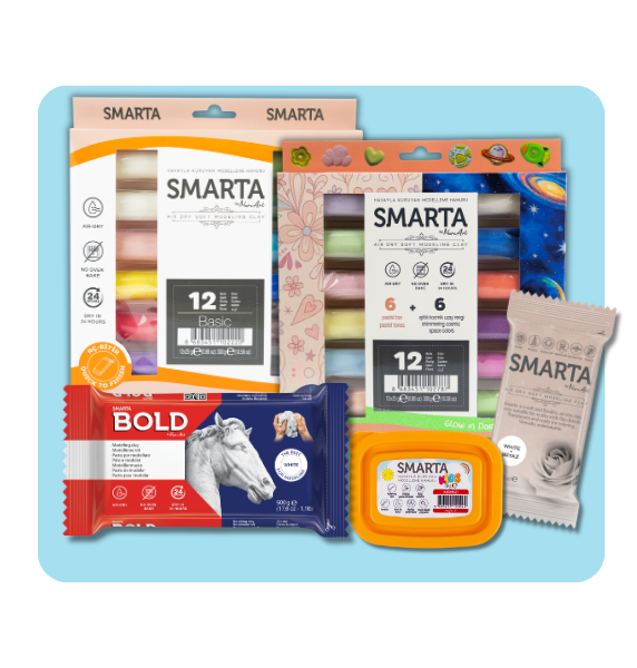 Home 7 Smarta Modelleme Hamuru | smarta airdryclay 1