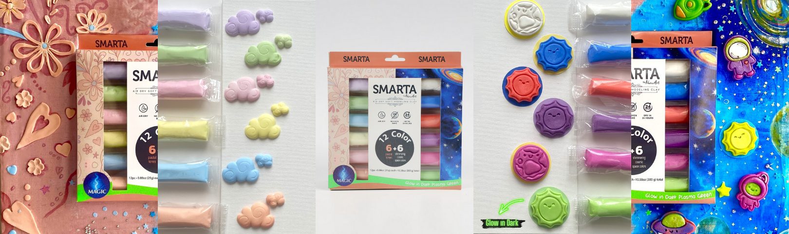 Smarta Modelleme Hamuru | smarta magic set 12 piece 1